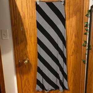 Philosophy Striped Maxi Skirt